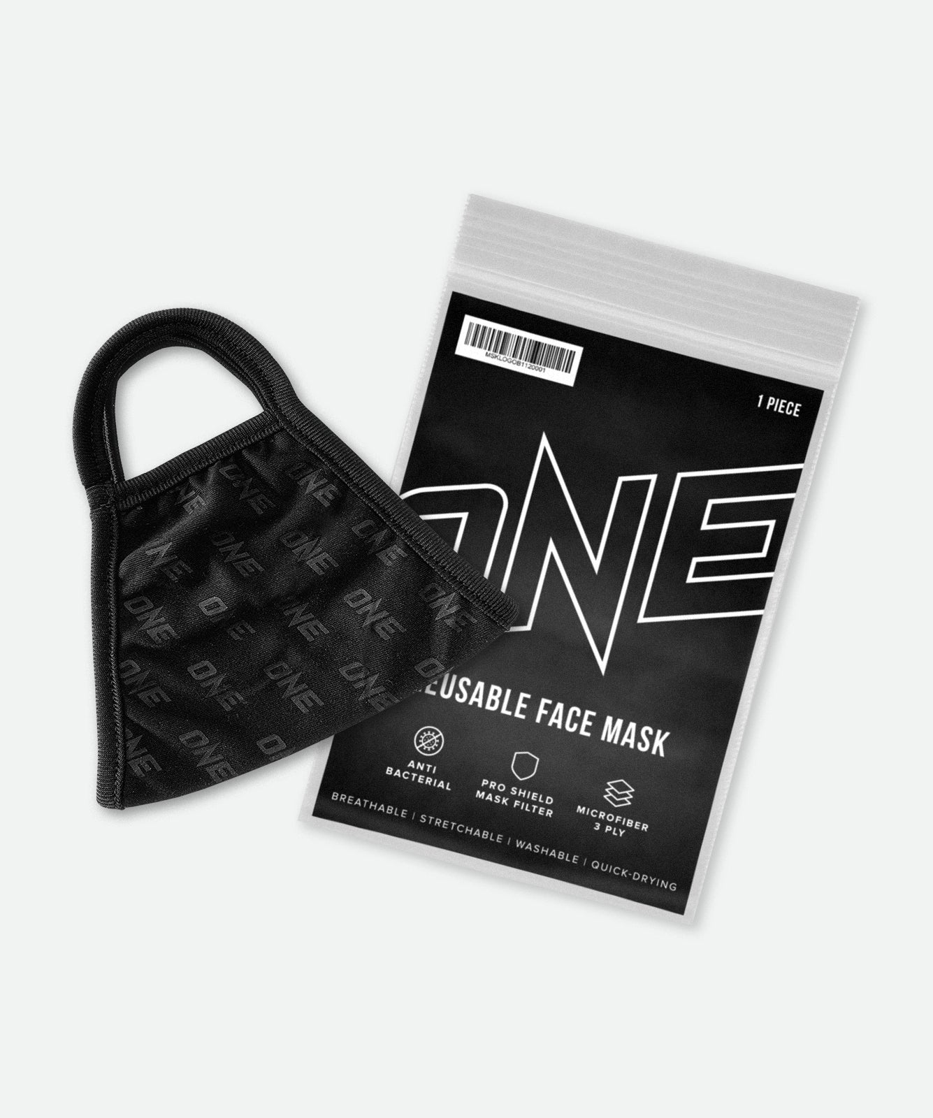 ONE Face Mask (Black Logo) - ONE.SHOP Philippines | The Official Online Shop of ONE Championship