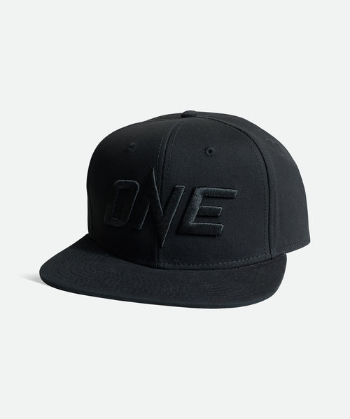 ONE Black Logo Snapback Cap - ONE.SHOP Philippines | The Official Online Shop of ONE Championship